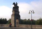 Den Startschuß gibt der König: Wittelsbacher Brücke